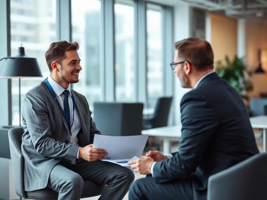 Professionnel de l'assurance en réunion