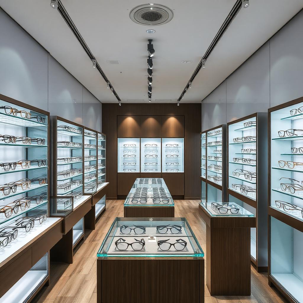 Magasin d'optique moderne
